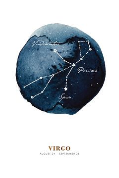 Astrologisch teken Maagd van Alina Buffiere by The Artcircle
