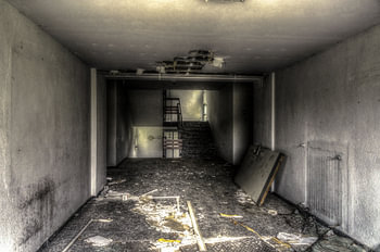 Abandoned factory Germany HDR