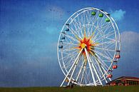Riesenrad im Freizeitpark von Heike Hultsch Miniaturansicht