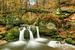 Schiessentümpel waterval in Luxemburg van Michael Valjak