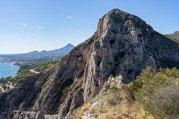 Uitzicht boven de Canyon van Mascarat van Montepuro