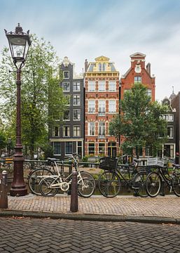 Huizen op Herengracht, Amsterdam van Lorena Cirstea