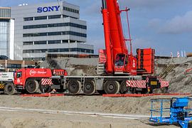 Grue mobile Blansyear : Grove GMK 6400. sur Jaap van den Berg