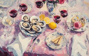 Rose Light et fruits de mer
