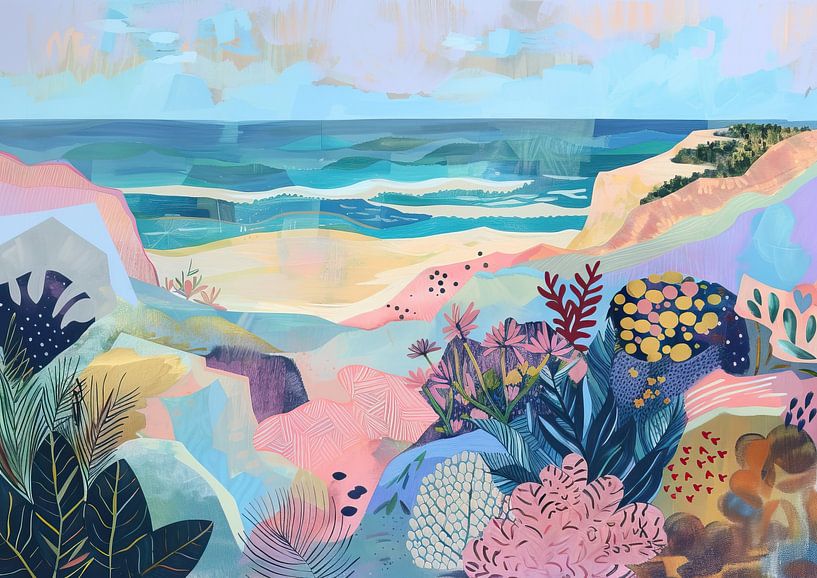 Plants boho by Wonderful Art
