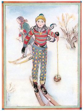 Sudō Shigeru - Skiing by Peter Balan