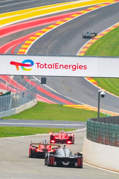 Peugeot 9X8 auf der Jagd nach dem Ferrari 499P von Sjoerd van der Wal Fotografie