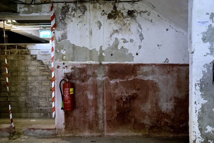 Photo in the basement of an old dairy. by Therese Brals
