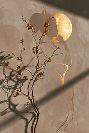 Silhouette « Japandi » au soleil