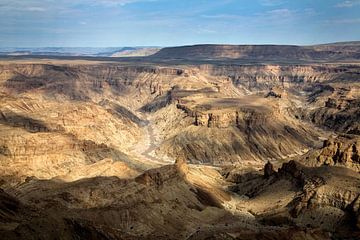 Fishriver canyon in Nambië von Jan van Reij