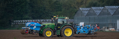 Morning Strength – Farming in the first light of dawn