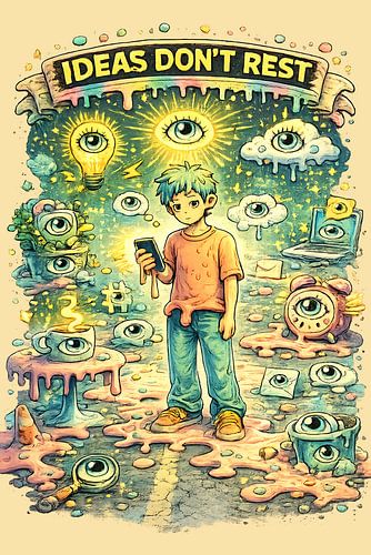 Ideeën weigerden ooit te rusten