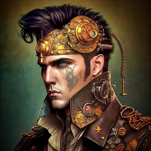 Steampunk-Elvis