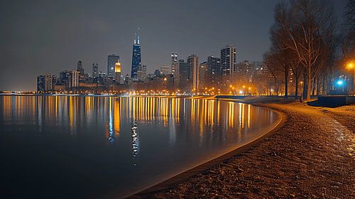 City walk by the sea