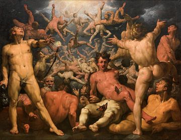 Cornelis Cornelisz. van Haarlem - The Fall of the Titans