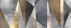 Graue und goldene Zusammensetzung 2
