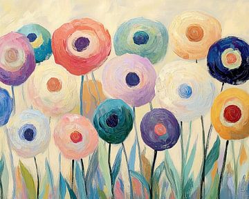 Bloemencirkels van De Mooiste Kunst