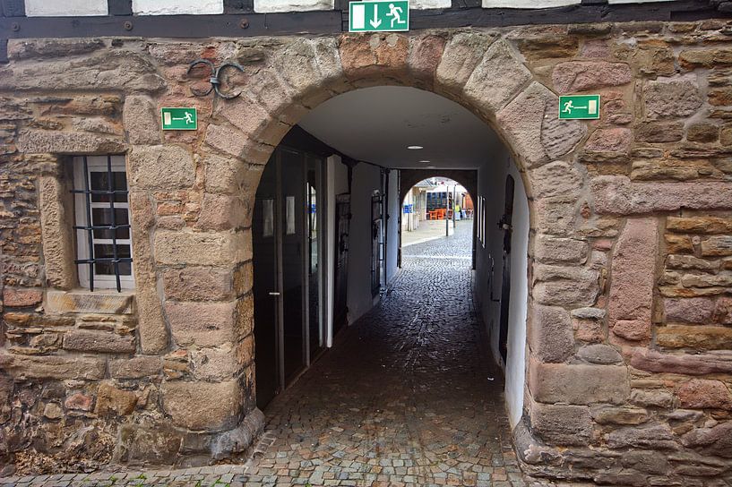 Vluchtroute van Edgar Schermaul