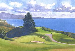 Torrey Pines Golfplatz Loch Nordkurs von erikaktus gurun