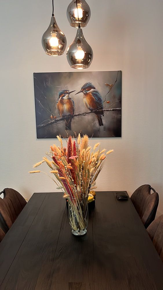 IJsvogels Schilderij  van Preet Lambon 