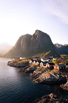 Zonsondergang op Lofoten van swc07