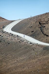 Downhill - vom Haleakala-Krater auf Maui (Hawaii)