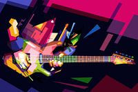Gitarre Best Popart WPAP