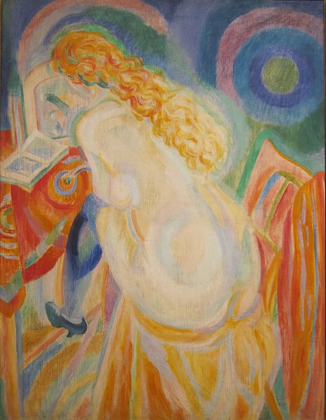 Nude Reading Woman by Robert Delaunay by Peter Balan