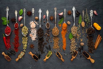 Exotische specerijen uit de hele wereld van Photo Art Thomas Klee