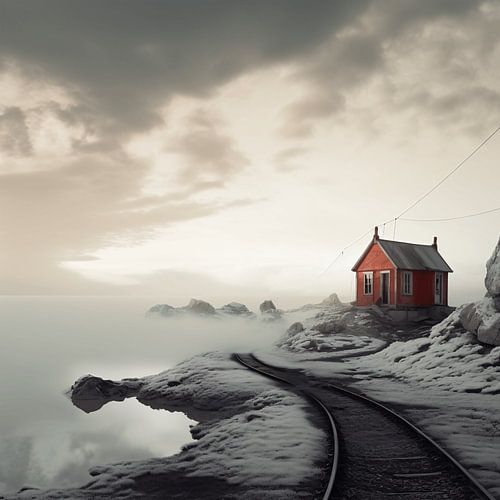 Vues glacées - Paysage scandinave