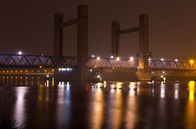 Nächtliche Industrie in der Botlek von Guido Akster