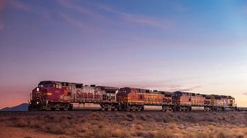 Locomotives on Route 66 by Kurt Krause
