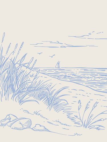 Zeiltekening - Perkament