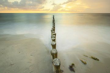 Sunset Ameland (Pays-Bas) sur Marcel Kerdijk