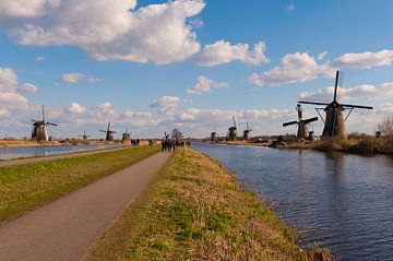 Kinderdijk World Heritage  van Brian Morgan