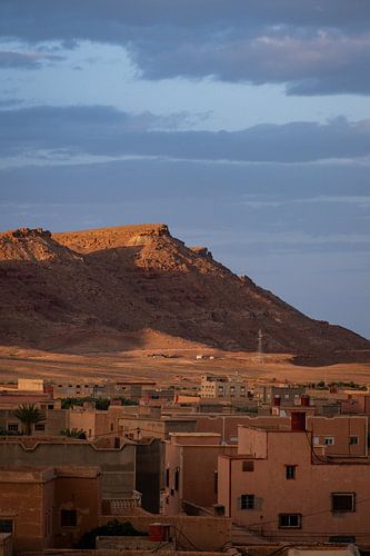 The villages at sunset