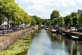 Naarden Festung Stadtkanal Sommergefühl an einem sonnigen Tag von Marianne van der Zee