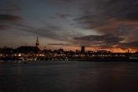 Goldene Stunde Waalkade Nijmegen