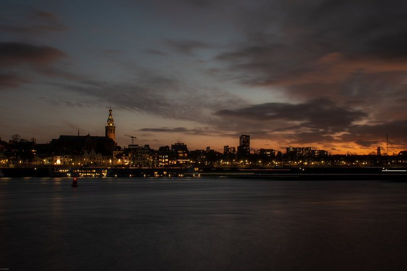 skyline Nijmegen van Bill hobbyfotografie