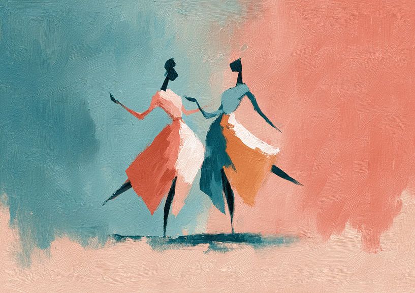 Elegant Moving Together van De Mooiste Kunst