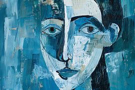 Abstrakte Frau von Poster Art Shop
