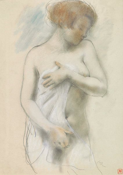 Nackte Frau, stehend, Armand Rassenfosse von Atelier Liesjes