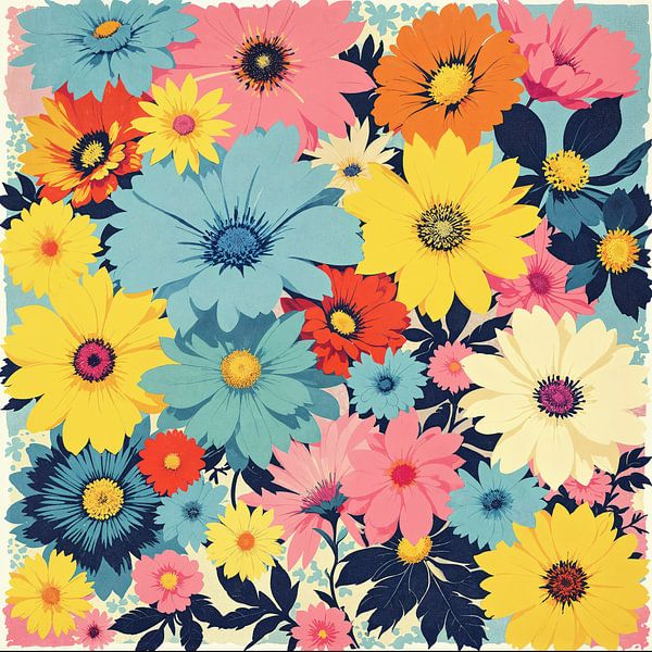 Warhol's flowering garden by Arjen Roos