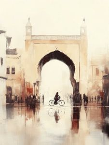 Straßenleben in Marrakesch