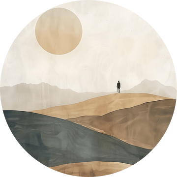 Alleen in de Bergen van Gypsy Galleria