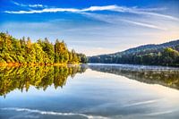 Dreiburgensee in Tittling, Beierse Woud