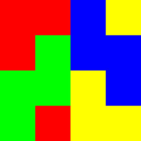 4x4 in 16 | Morphing | 4xT | V=056-18 | P #01 by Gerhard Haberern