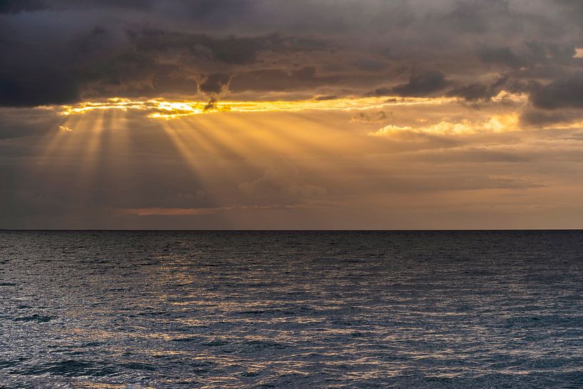 Sonnenuntergang auf Fehmarn von Stephan Zaun