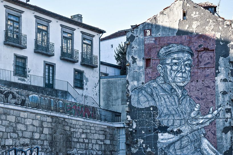 Streetart Porto van Justin Travel