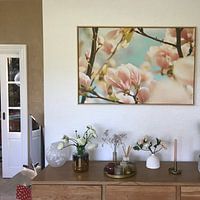 Photo de nos clients: Fleur de printemps magnolia 6 par Joske Kempink, sur toile